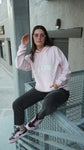 Pink Shine-Stone Hoodie